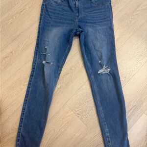 Abercrombie Distressed Blue Women's Jeans
